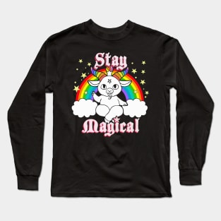 Stay Magical Rainbow Long Sleeve T-Shirt